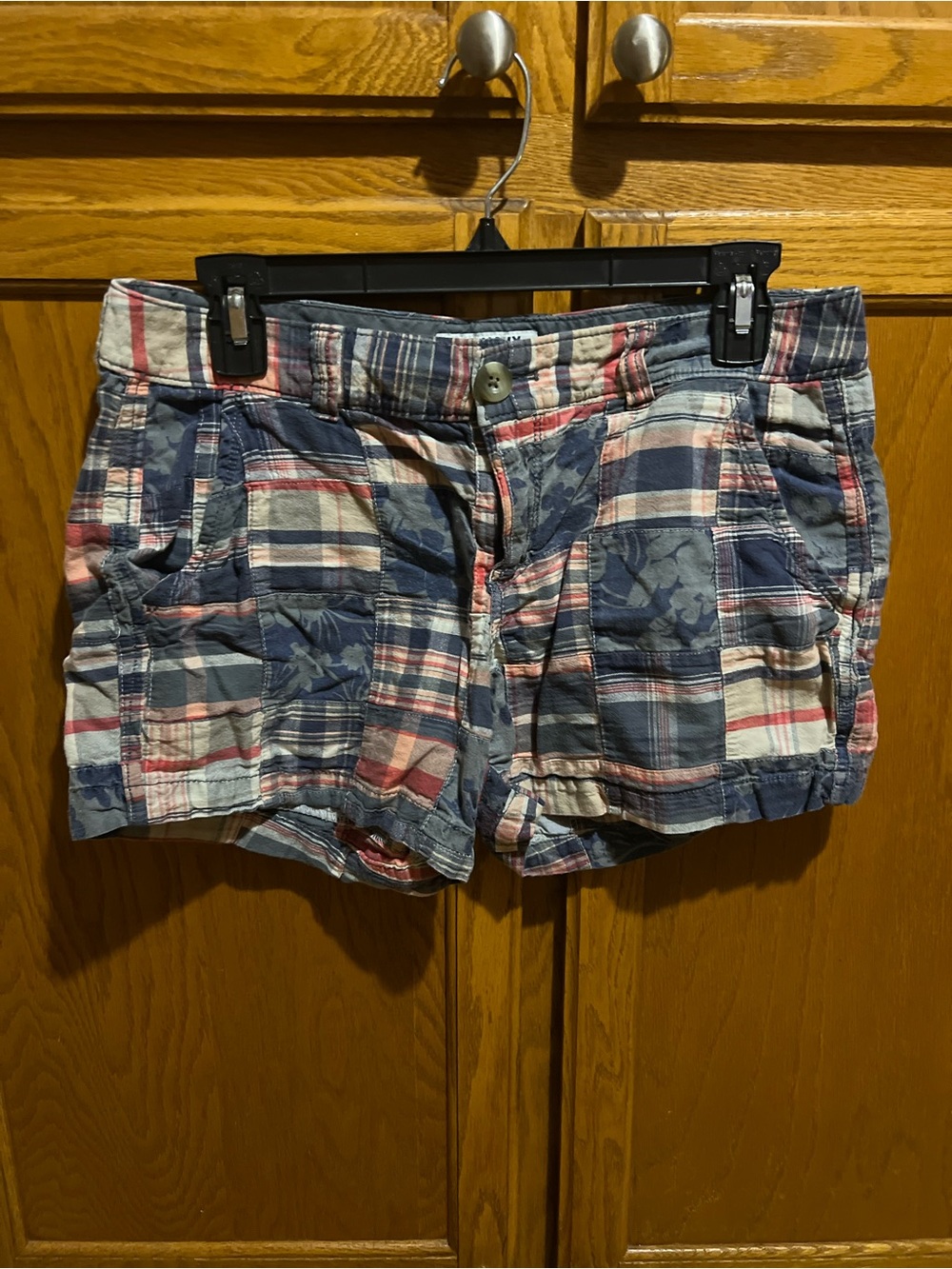Old Navy Patchwork Plaid Shorts